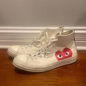 Come de garçons converse size 11 (no box)